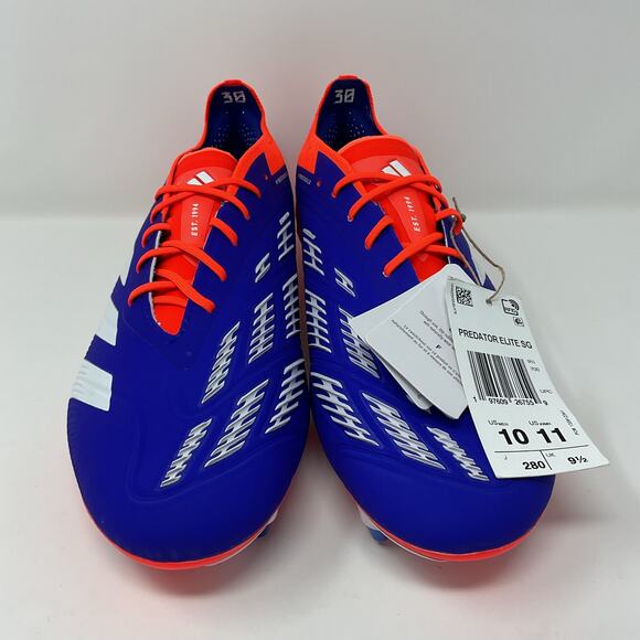 Adidas Predator Elite Futbol Soccer Metal Cleats SG Mens 10 IF7323 NEW Authentic main image 7